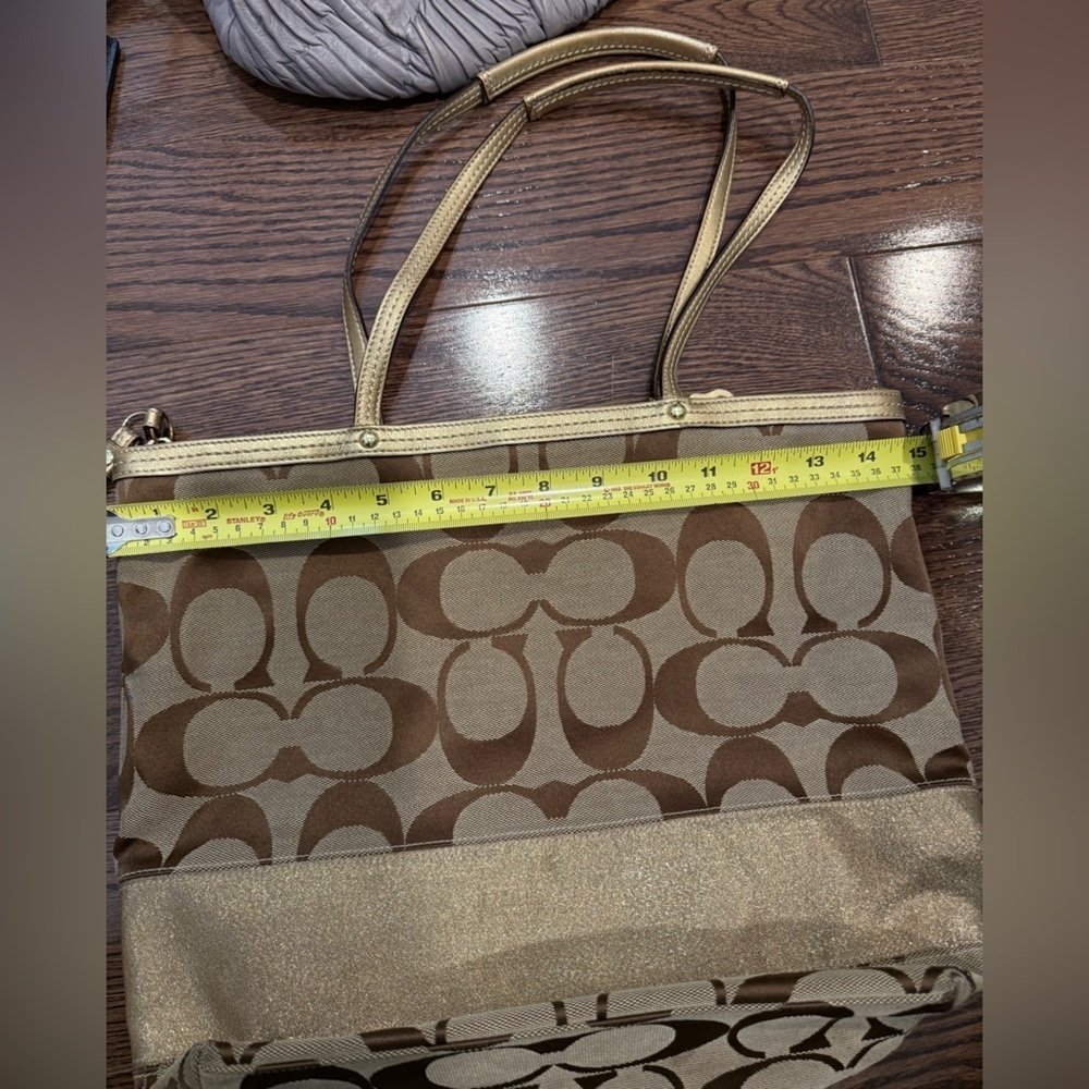 Vintage coach bag- classic brown tote - Picture 6 of 7